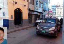 PUNO: SALE A CELEBRAR INGRESO DE SU HIJO A LA UNIVERSIDAD Y LO MATAN EN EL BAÃ‘O DE BAR