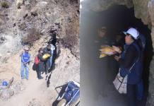 APURIMAC: ENCUENTRAN EXPLOSIVOS EN SOCAVÃ“N UBICADO EN COMUNIDAD DE COLLPA