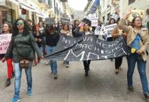 CUSCO: MUJERES MARCHAN CONTRA EL FEMINICIDIO