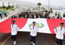 ILO: AUTORIDADES DE LA PROVINCIA RENUEVAN SU FIDELIDAD A LA BANDERA