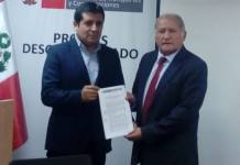 MOQUEGUA: GOBERNADOR FIRMA CONVENIO CON PROVÃAS PARA EJECUTAR MANTENIMIENTO DE LA RED VIAL DEPARTAMENTAL