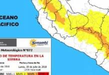 MOQUEGUA: SENAMHI PRONOSTICA DESCENSO DE TEMPERATURAS EN REGIONES DEL SUR