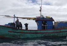 ILO: OCHO PESCADORES FUERON INTERVENIDOS POR PESCAR EN MAR CHILENO