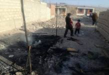 TACNA: MADRE EVITA QUE DOS HIJOS SE CARBONICEN EN INCENDIO DE VIVIENDA