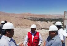 MOQUEGUA: ABRAHAM CÁRDENAS PARTICIPÓ DE SUPERVISIÓN DE AVANCE DE LA OBRA DE SANEAMIENTO PARA LOS ÁNGELES