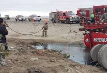 TACNA: CISTERNA SE DESPRENDE DE CAMIÃ“N Y GENERA PELIGRO POR DERRAME DE PETRÃ“LEO