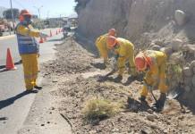 MOQUEGUA: MUNICIPALIDAD INICIÃ“ TRABAJOS DE MEJORAMIENTO DE INFRAESTRUCTURA VIAL DEL INGRESO PRINCIPAL A LA CIUDAD