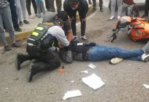 TACNA: DOS HERIDOS FUE EL SALDO DE UN CHOQUE ENTRE UNA MOTOTAXI Y VEHÃCULO