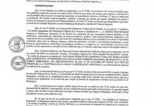 MOQUEGUA: DECLARAN 14 DE OCTUBRE COMO DÃA FERIADO NO LABORABLE RECUPERABLE PARA DEPENDENCIAS PÃšBLICAS