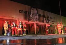 AREQUIPA: DANTESCO INCENDIO EN CENTRO COMERCIAL LA ISLA
