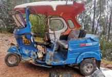 APURIMAC: AUTO DE CARRERA CHOCA CONTRA MOTOTAXI EN 