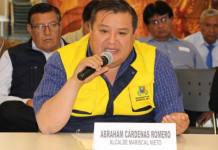 MOQUEGUA: ALCALDE ABRAHAM CÃRDENAS DECIDIÃ“ RETIRARSE DEL COMITÃ‰ DE MONITOREO DE QUELLAVECO