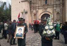 PUNO: DAN ÃšLTIMO ADIÃ“S A POLICÃA ABATIDO POR DELINCUENTE EN JULIACA