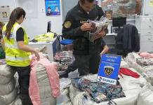 TACNA: INCAUTAN CONTRABANDO VALORIZADO EN 93 MIL SOLES