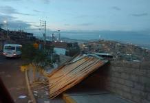 AREQUIPA: FUERTES VIENTOS AZOTAN PARTES ALTAS DE LA CIUDAD BLANCA