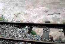 CUSCO: RÃO VILCANOTA SE DESBORDA Y AFECTA VÃAS DEL TREN HACIA MACHU PICCHU