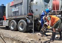 MOQUEGUA: OPERACIÃ“N ALCANTARILLADO Y EPS DESCOLMATARÃN LAS REDES DE DESAGUE AFECTADAS POR EL HUAYCO EN SAMEGUA