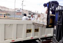 MOQUEGUA: GOBIERNO REGIONAL RECEPCIONÃ“ AYUDA HUMANITARIA POR AFECTACIÃ“N DE CONTAMINACIÃ“N HÃDRICA