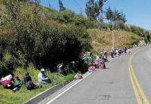 TACNA: POBLADORES DE TARATA RECHAZAN A PUNEÃ‘OS POR TEMOR A CONTAGIO DE COVID-19