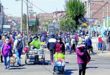 AREQUIPA: COMERCIANTES DE MERCADOS CERRADOS PIDEN TREGUA PARA VENDER SUS PRODUCTOS