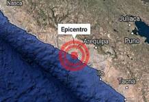 AREQUIPA: FUERTE SISMO ASUSTA A POBLACIÃ“N DURANTE ESTA MADRUGADA