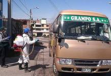 AREQUIPA: TRANSPORTISTAS PASARÃN POR PRUEBA RÃPIDA DE DESCARTE
