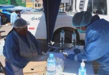 PUNO: TRES COMERCIANTES DEL MERCADO SANTA BÃRBARA DIERON POSITIVO A COVID-19