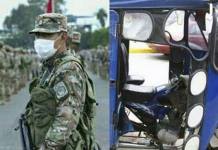 PUNO: DETIENEN A SOLDADO QUE DISPARÃ“ A MOTOTAXISTA EN JULIACA