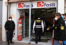 CUSCO: EN OPERATIVO SORPRESA CIERRAN CINCO FARMACIAS EN EL CENTRO DE LA CIUDAD