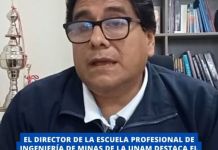 MOQUEGUA: EL DIRECTOR DE LA ESCUELA PROFESIONAL DE INGENIERÃA DE MINAS DE LA UNAM DESTACA EL USO DEL CANON MINERO EN INFRAESTRUCTURA E INVESTIGACIÃ“N