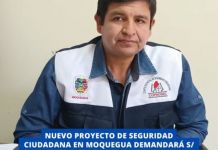 MOQUEGUA: NUEVO PROYECTO DE SEGURIDAD CIUDADANA DEMANDARÃ S/ 60 MILLONES BAJO EL MECANISMO DE OBRAS POR IMPUESTOS