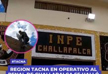 TACNA: EN OPERATIVO AL PENAL DE CHALLAPALCA SE HALLÃ“ ANTENAS DE INTERNET