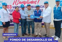 MOQUEGUA: FONDO DE DESARROLLO FORTALECE ESSALUD CON TRES NUEVAS AMBULANCIAS