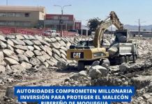 MOQUEGUA: AUTORIDADES COMPROMETEN MILLONARIA INVERSIÃ“N PARA PROTEGER EL MALECÃ“N RIBEREÃ‘O