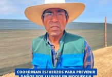 MOQUEGUA: COORDINAN ESFUERZOS PARA PREVENIR DAÃ‘OS POR LLUVIAS