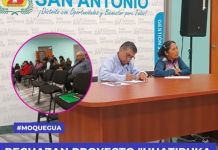 MOQUEGUA: RECHAZAN PROYECTO "HUATIPUKA NO VA" Y EXIGEN SU ANULACIÃ“N