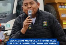 MOQUEGUA: ALCALDE DE MARISCAL NIETO DESTACA OBRAS POR IMPUESTOS COMO MECANISMO VÃLIDO PARA EJECUTAR PROYECTOS CLAVE