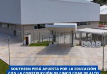 MOQUEGUA: SOUTHERN PERÃš APUESTA POR LA EDUCACIÃ“N CON LA CONSTRUCCIÃ“N DE CINCO COAR DE ALTO RENDIMIENTO