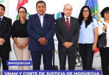 MOQUEGUA: UNAM Y CORTE DE JUSTICIA SUSCRIBIRÃN CONVENIO DE COOPERACIÃ“N INSTITUCIONAL