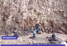 MOQUEGUA: MUJER CASI PIERDE LA VIDA AL INTENTAR CRUZAR UN RÃO EN TONOHAYA