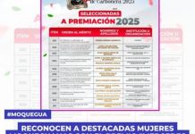 MOQUEGUA: RECONOCERÃN A DESTACADAS MUJERES MOQUEGUANAS CON EL PREMIO "MERCEDES CABELLO DE CARBONERA"