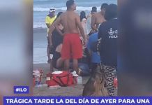 MOQUEGUA: TRÃGICA TARDE LA DEL DÃA DE AYER PARA UNA FAMILIA DE CHILENOS QUE CONCURRIERON AL BALNEARIO POZO DE LISAS EN ILO.