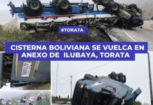 MOQUEGUA: ACCIDENTE DE CISTERNA EN ILUBAYA, SUFRIÃ“ DESPISTE