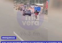 MOQUEGUA: DELINCUENTES ROBAN VIVIENDA Y HUYEN EN CAMIONETA IDENTIFICADA EN LA CANTUTA