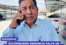 MOQUEGUA: EXCONSEJERO DENUNCIA FALTA DE PRESENCIA DEL GOBIERNO REGIONAL EN ZONAS AFECTADAS POR LLUVIAS