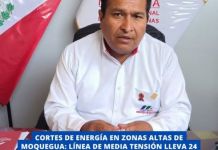 MOQUEGUA: LÃNEA DE MEDIA TENSIÃ“N, EN LA PARTE ALTA DE LA REGIÃ“N, LLEVA 24 AÃ‘OS SIN MANTENIMIENTO
