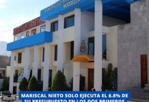MOQUEGUA: MARISCAL NIETO SOLO EJECUTA EL 6.8% DE SU PRESUPUESTO EN LOS DOS PRIMEROS MESES DEL 2025
