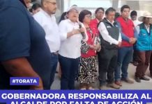 MOQUEGUA: GOBERNADORA RESPONSABILIZA AL ALCALDE POR FALTA DE ACCIÃ“N TRAS DERRAME DE ACEITE
