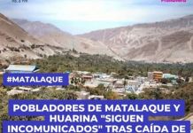 MOQUEGUA: POBLADORES DE MATALAQUE Y HUARINA SIGUEN  INCOMUNICADOS TRAS CAÃDA DE POSTES