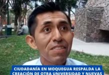 MOQUEGUA: CIUDADANÃA RESPALDA LA CREACIÃ“N DE OTRA UNIVERSIDAD Y NUEVAS CARRERAS PROFESIONALES